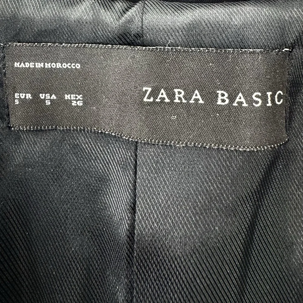 Zara Wool‎ Mohair Jacket Maroon/Black/White Plaid Asymmetric Snap Close Womens S